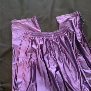 Snap pants - purple XL